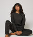 Sweat Lounge-Luxe grande taille - Black Coffee