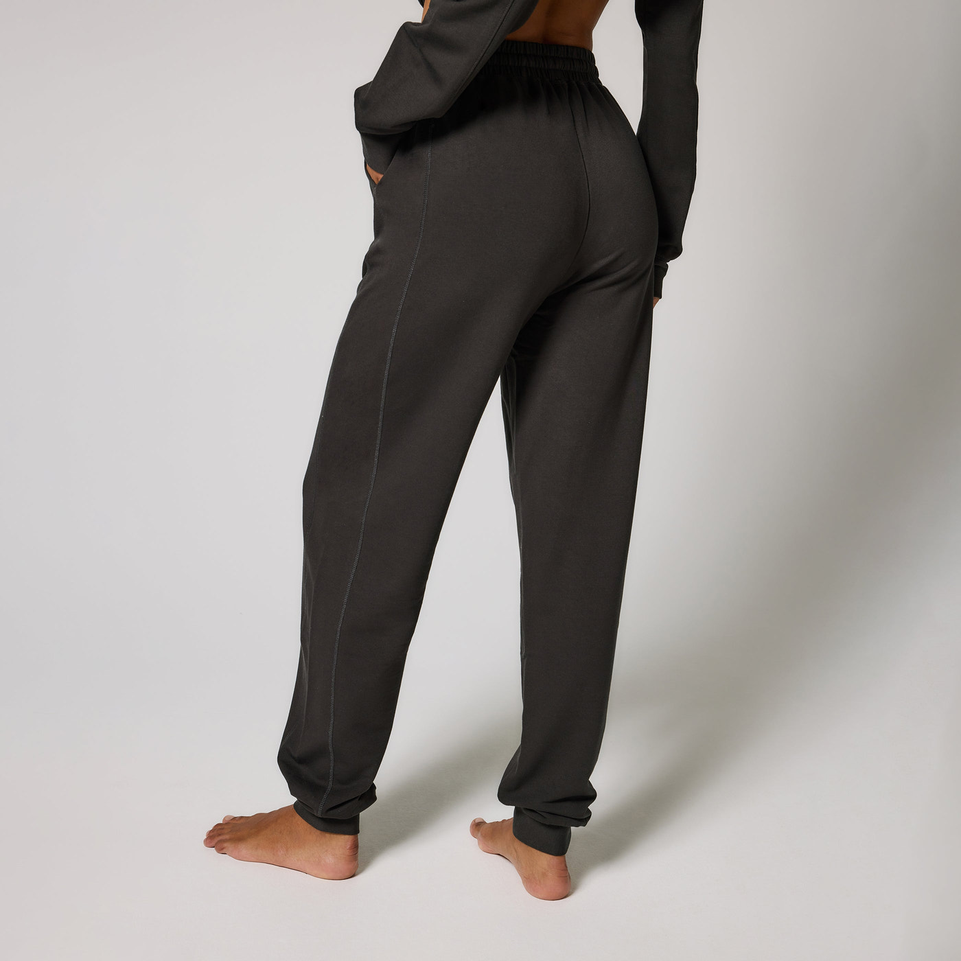Pantalon de jogging Lounge-Luxe grande taille - Black Coffee