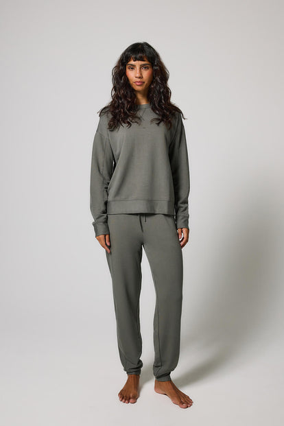 Pantalon de jogging Lounge-Luxe - Slate Green