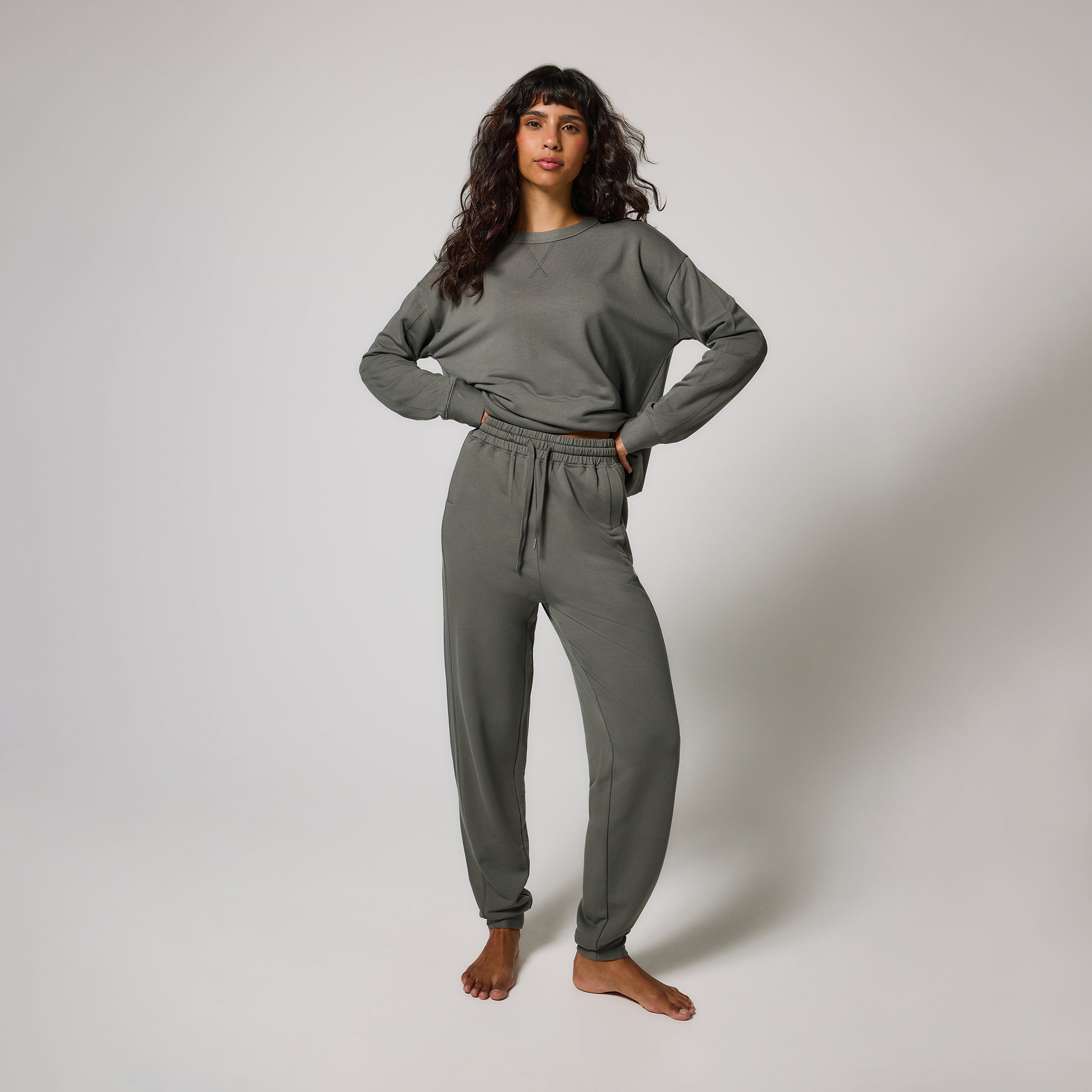 Pantalon de jogging Lounge-Luxe - Slate Green