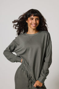 Sweat Lounge-Luxe - Slate Green