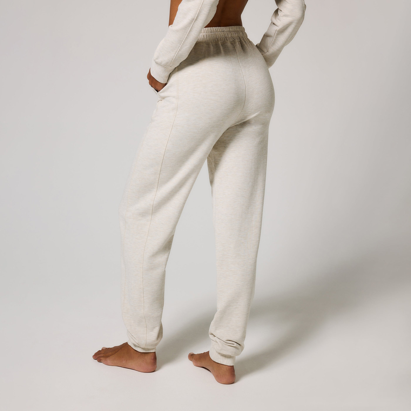 Pantalon de jogging Lounge-Luxe - Vanilla Marl
