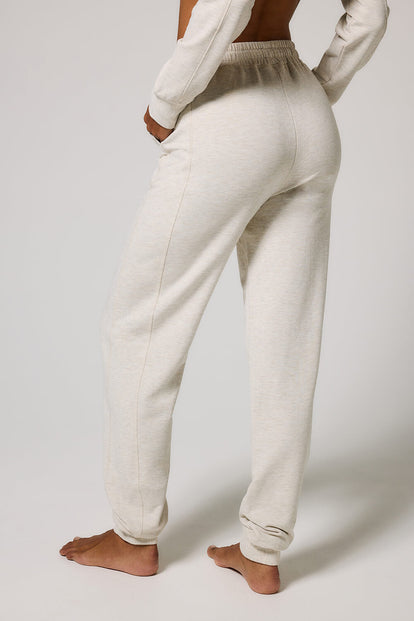 Pantalon de jogging Lounge-Luxe - Vanilla Marl