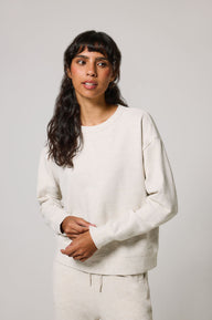 Sweat Lounge-Luxe - Vanilla Marl