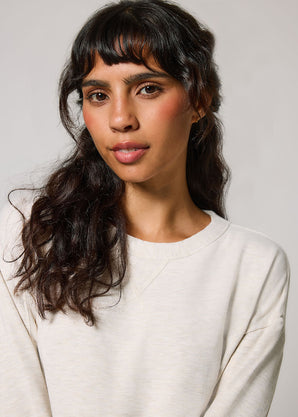 Sweat Lounge-Luxe - Vanilla Marl