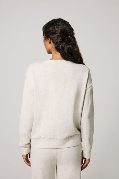 Sweat Lounge-Luxe - Vanilla Marl