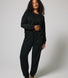 Pantalon de jogging Lounge-Luxe - Noir