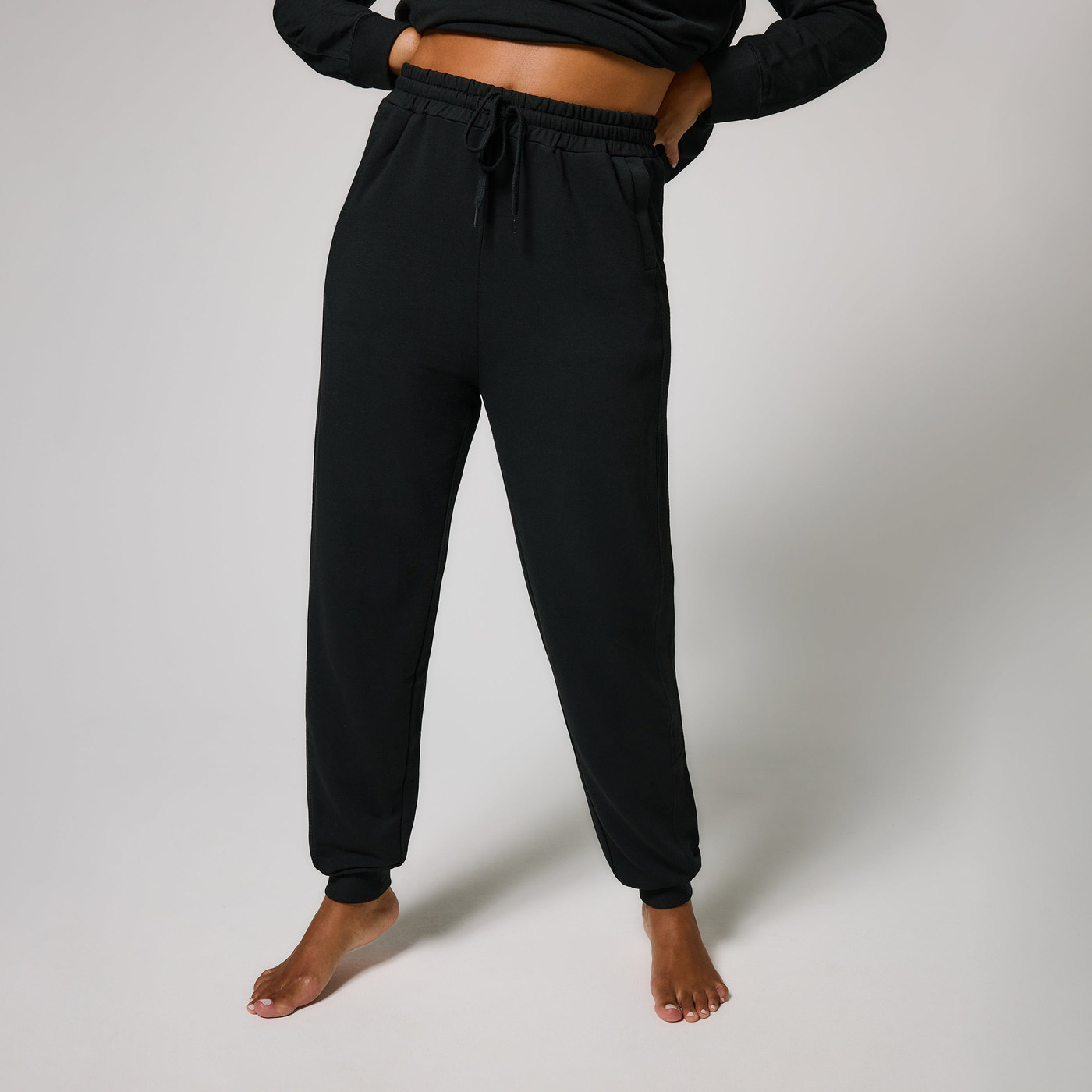 Pantalon de jogging Lounge-Luxe - Noir