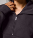 ALL SZN organique Pull Oversize avec Quart de Zip - Shadow Grey