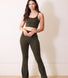 Legging flare grande taille 24/7 Revitalise - Deep Olive