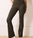 Legging flare grande taille 24/7 Revitalise - Deep Olive