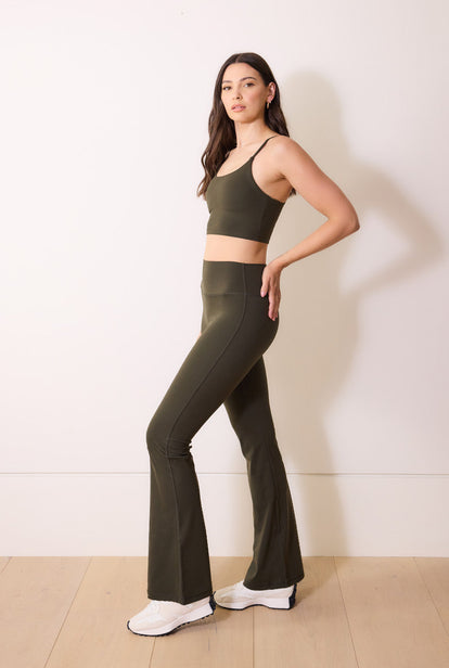 Legging flare 24/7 Revitalise - Deep Olive