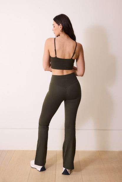 Legging flare 24/7 Revitalise - Deep Olive