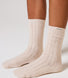Chaussettes Tricotées - Beige