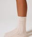 Chaussettes Tricotées - Beige
