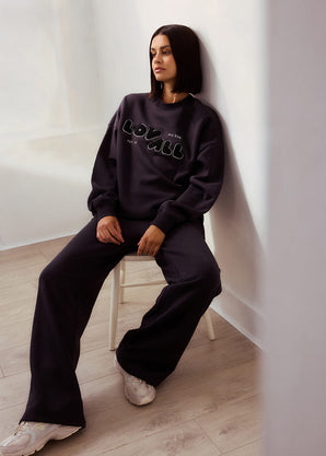 ALL SZN organique Sweat à Capuche Oversize grande taille Style 2 - Shadow