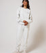 ALL SZN organique Sweat à Capuche Oversize grande taille Style 3 - Light Grey Marl
