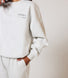 ALL SZN organique Sweat à Capuche Oversize grande taille Style 3 - Light Grey Marl