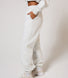 ALL SZN pantalon de jogging biologique à revers - Light Grey Marl