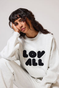ALL SZN organique Sweat à Capuche Oversize grande taille Style 1 - Light Grey Marl