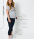 Legging de grossesse court Everyday - Bleu Marine