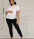 Jegging de grossesse - Noir