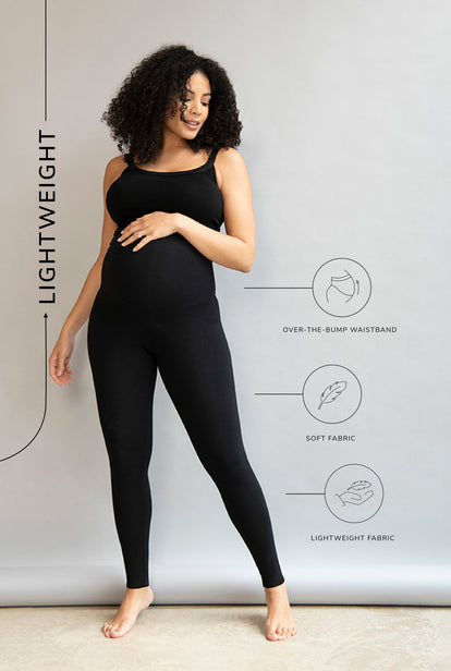 Legging léger de grossesse Everyday - Noir