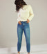 Jean Mom slim - Mid Bleu