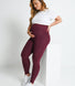 Legging léger de grossesse Everyday - Burgunder