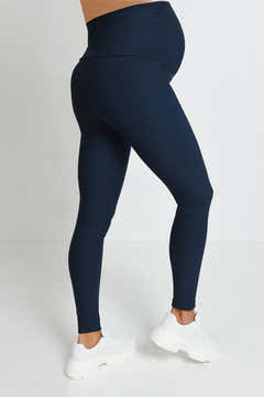 Legging de grossesse d'hiver de tous les jours – Marine