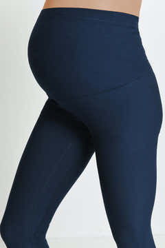 Legging de grossesse d'hiver de tous les jours – Marine