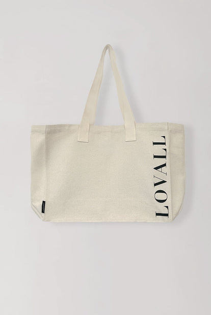 Tote bag recyclé Lovall - Ecru