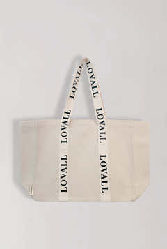 Sac fourre-tout Lovall recyclé - Écru/Beige