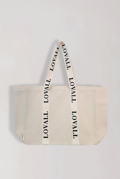 Tote bag recyclé Lovall - Ecru/Avione