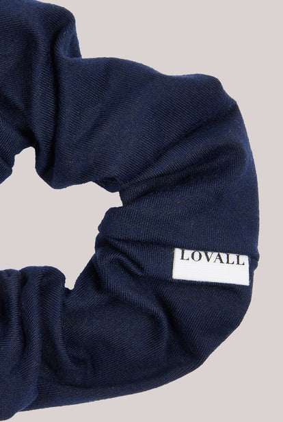 Hair Scrunchie - Navy