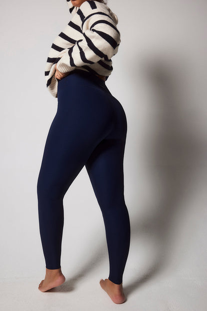 Legging côtelé - Navy