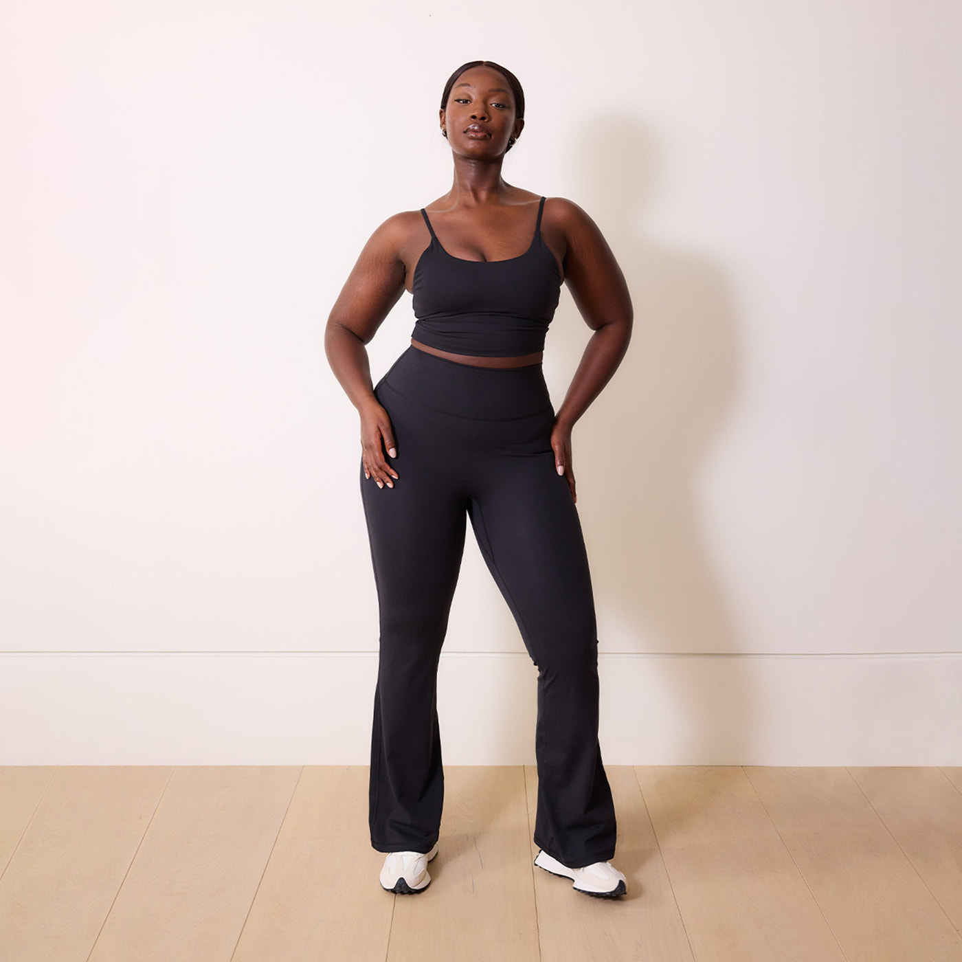 Legging flare grande taille 24/7 Revitalise - Midnight Noir