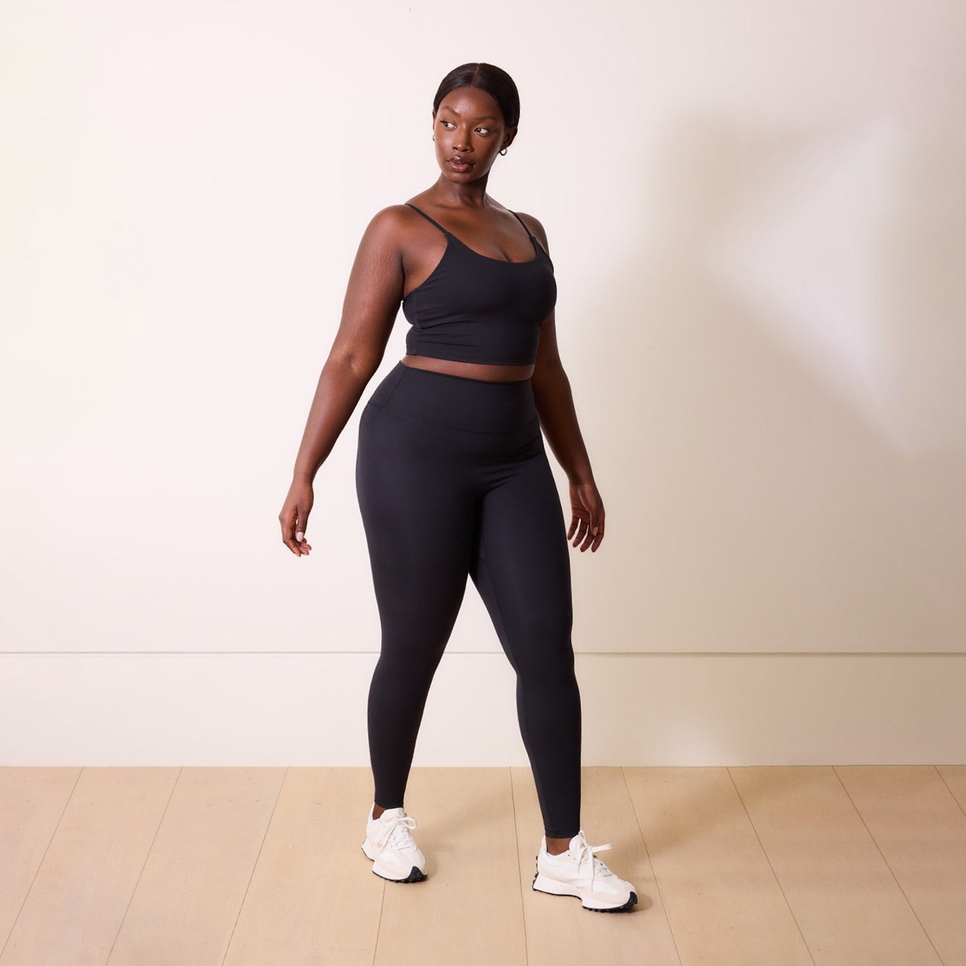 Legging taille haute grande taille 24/7 Revitalise  - Midnight Black