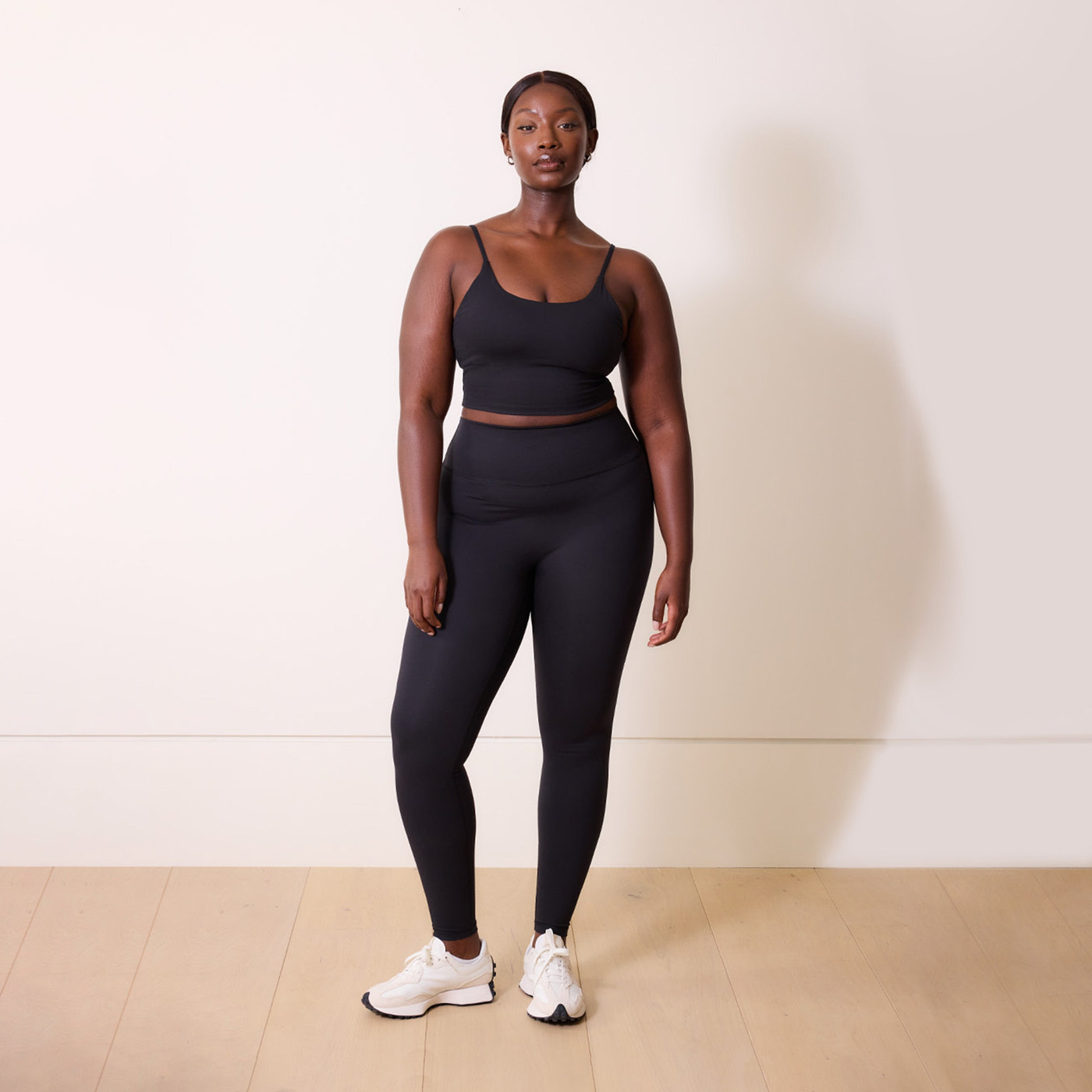 Legging 7/8e taille haute grande taille 24/7 Revitalise - Midnight Black