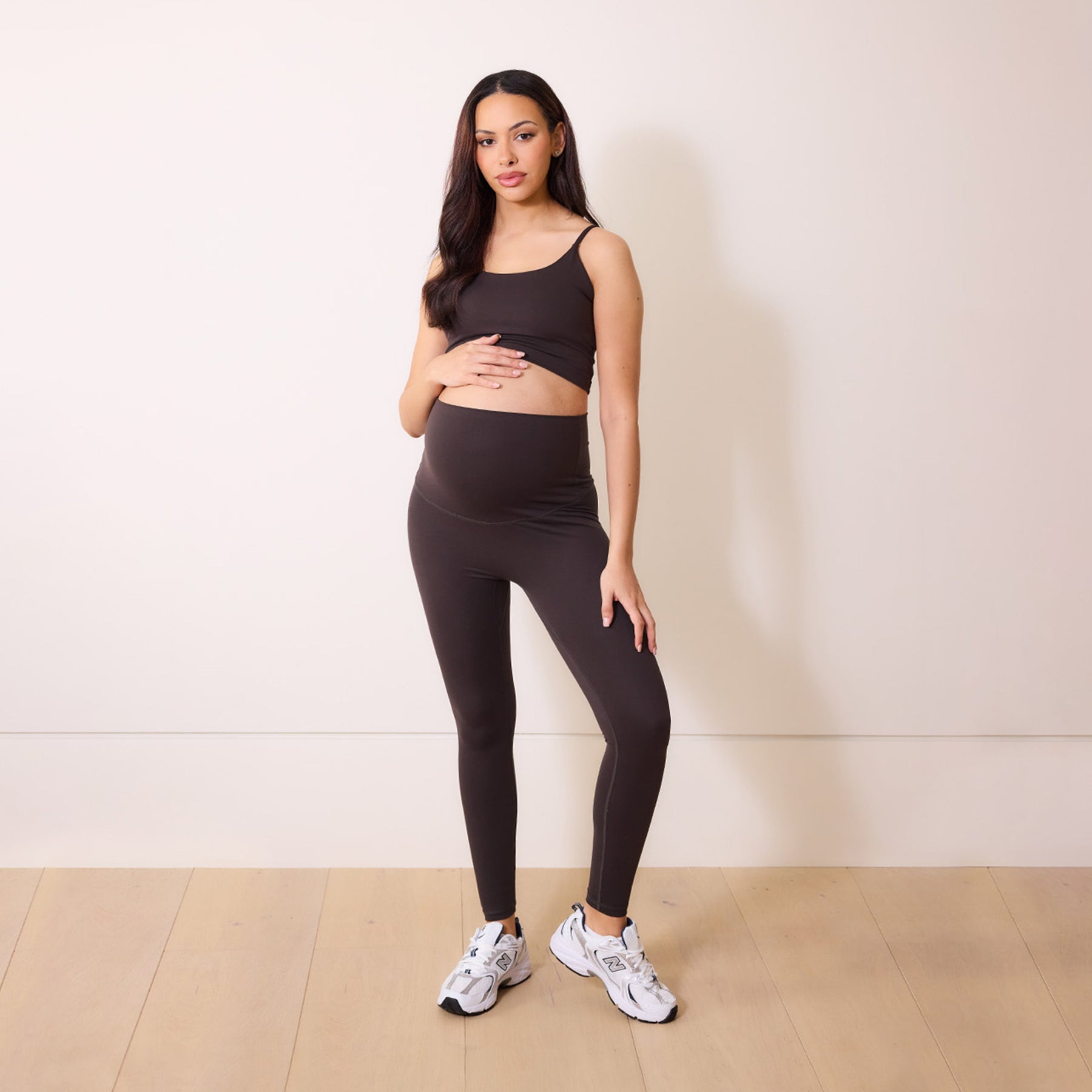 Legging de grossesse 24/7 Revitalise - Black Coffee