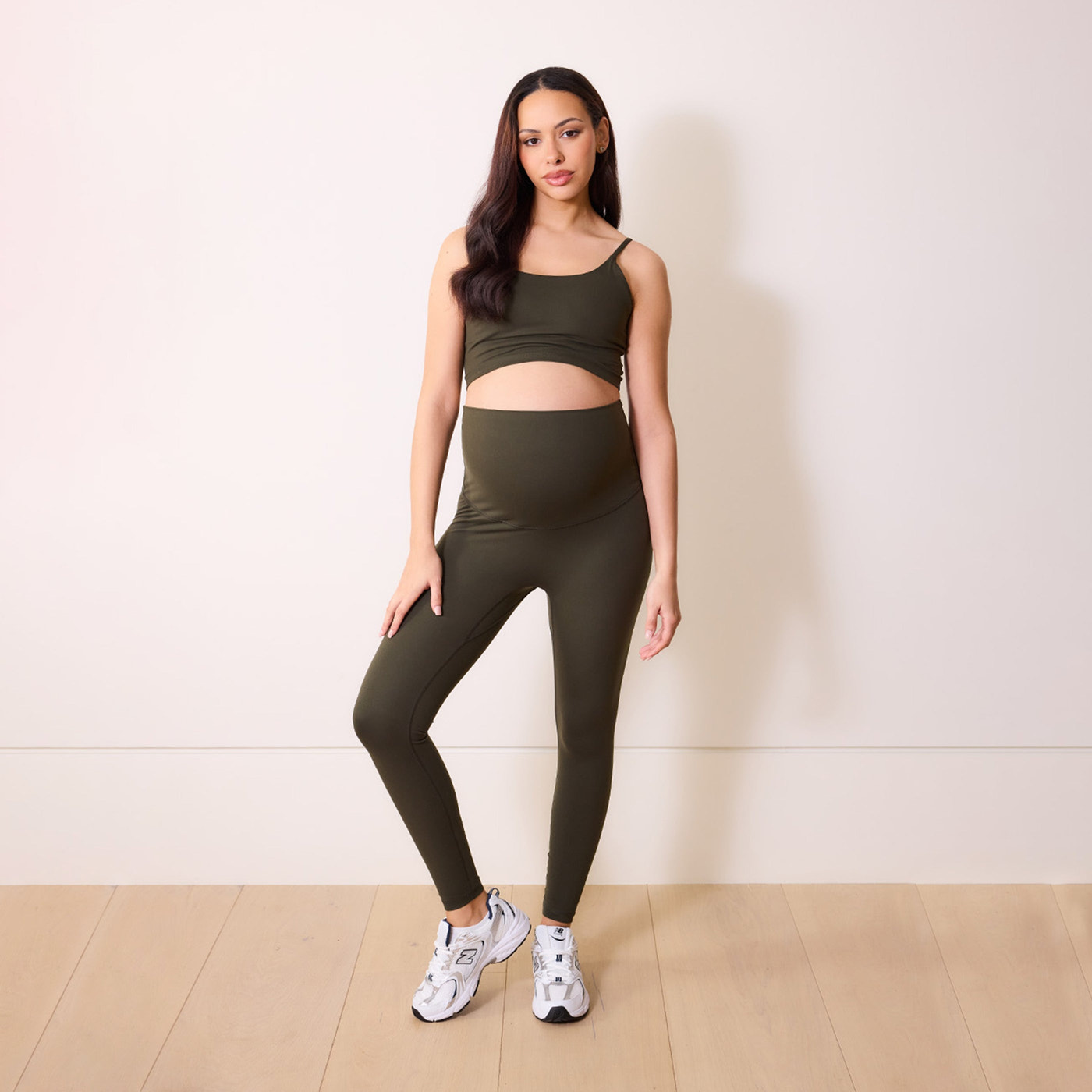 Legging de grossesse 7/8e 24/7 Revitalise - Deep Olive