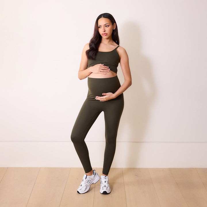Legging de grossesse 24/7 Revitalise - Deep Olive