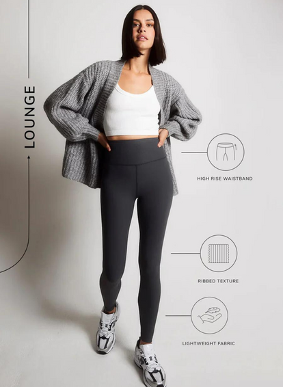 Legging côtelé - Shadow Grey