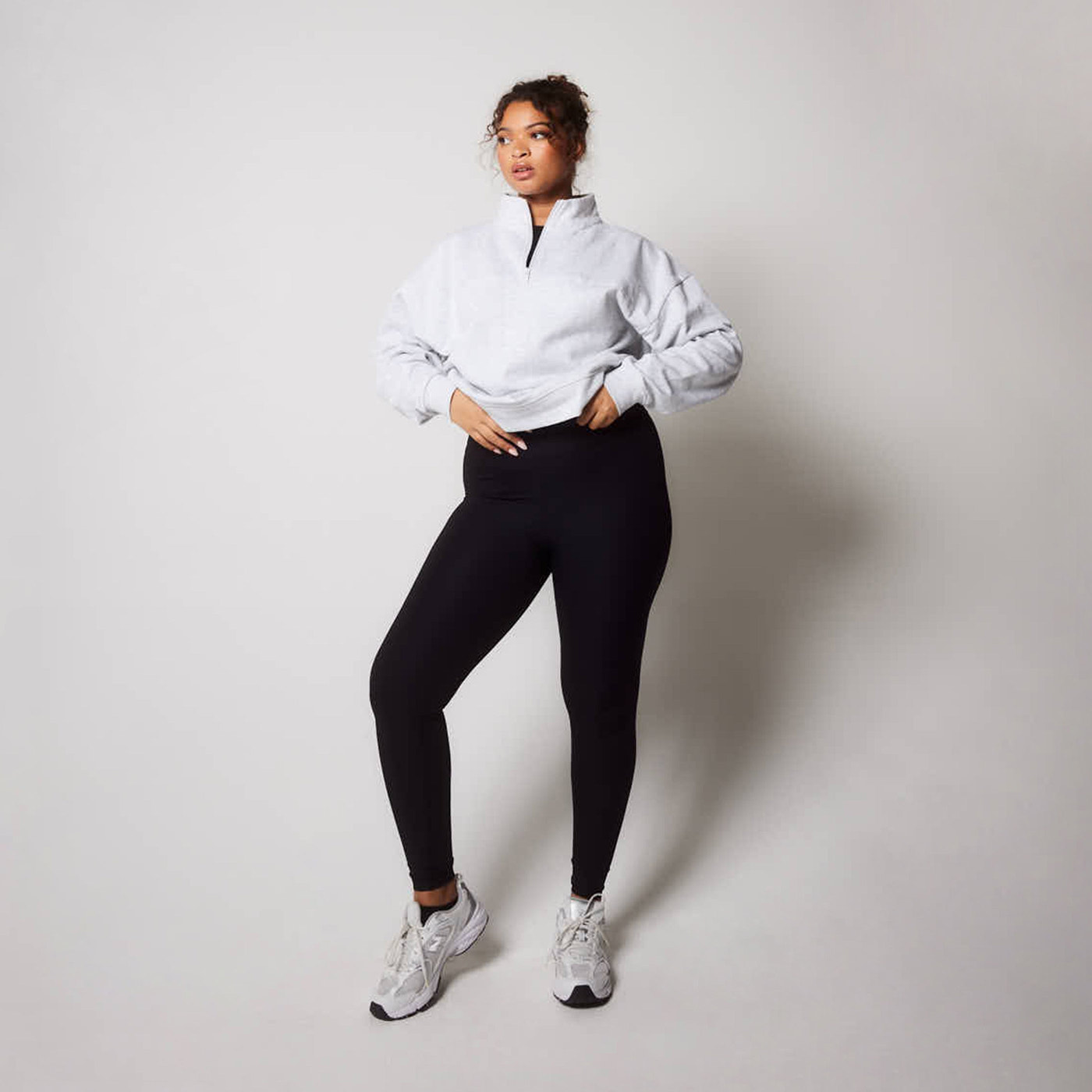 Legging côtelé - Noir