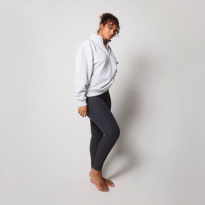 Legging côtelé grande taille - Shadow Grey