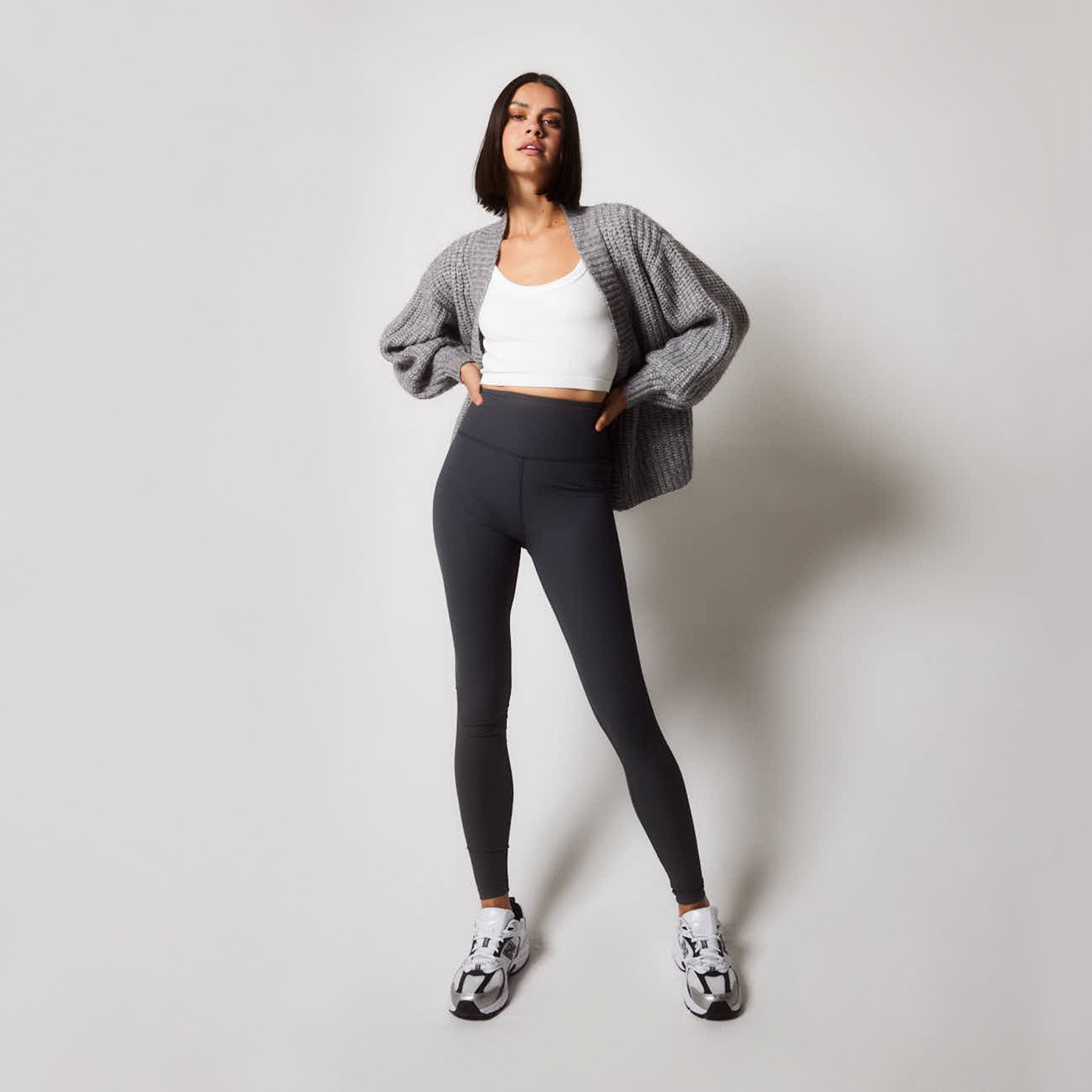 Legging côtelé - Shadow Grey