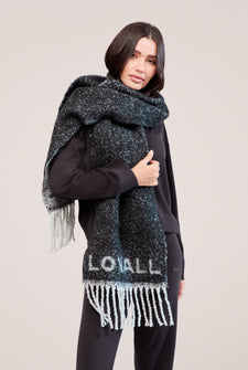 Woven Scarf - Black