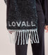 Woven Scarf - Black