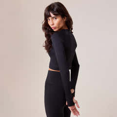 Haut sans manches Sculpt Seamless - Noir