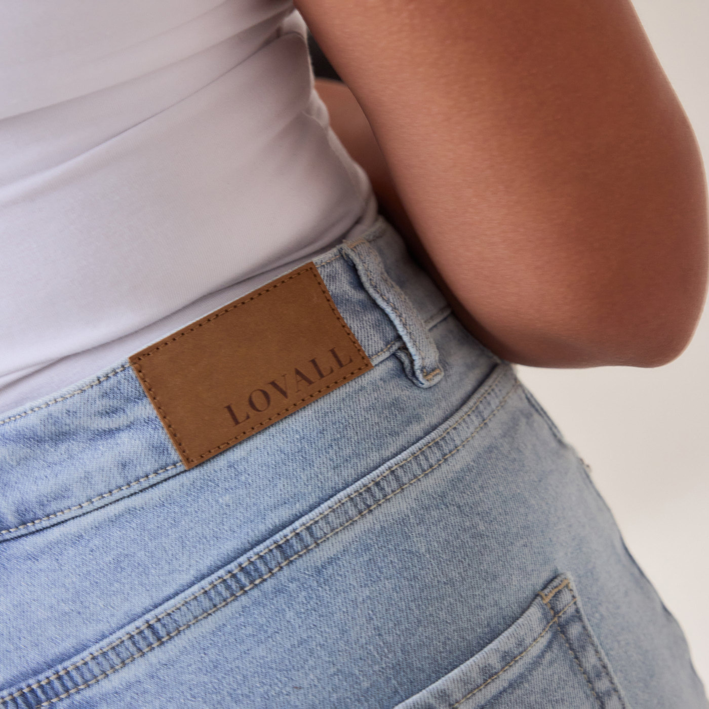 Jean straight grande taille - Light Bleach